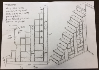 階段下収納図面